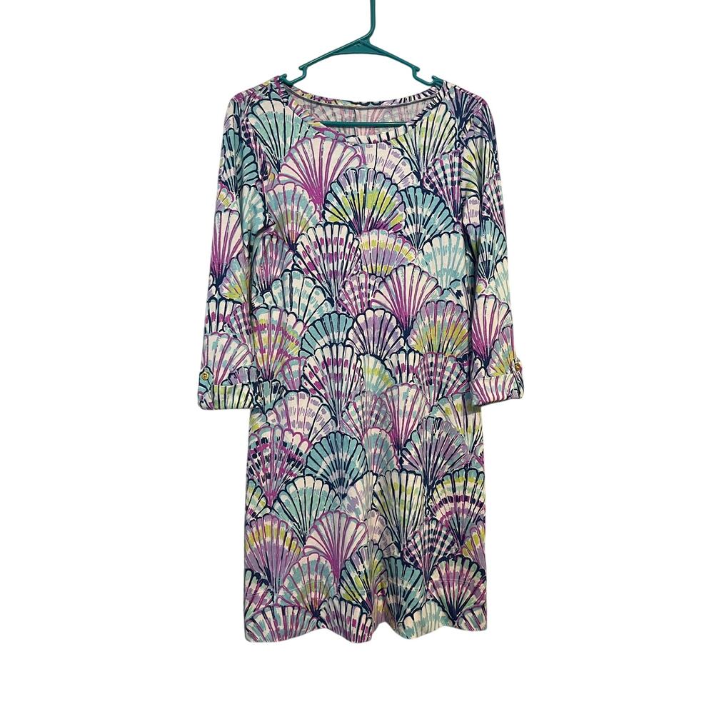 Lilly Pulitzer Hello Shello Pima Cotton T-Shirt Dress Size Small